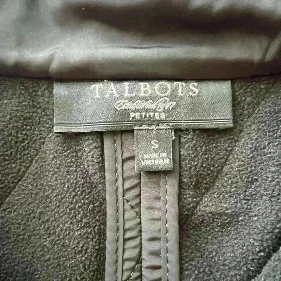 EUC Talbots Quilted Vest Size SP - Picture 3 of 3